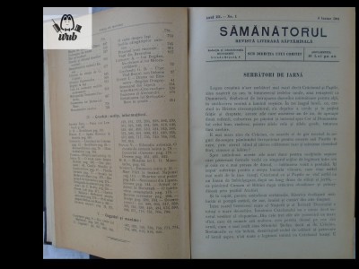 samanatorul Anul III 1904 - toate numerele! foto