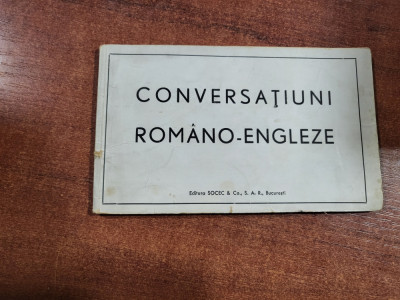Conversatiuni romano-engleze foto