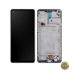 Display cu Touchscreen Samsung Galaxy A21s A217 cu Rama Negru Service Pack GH82-22988A