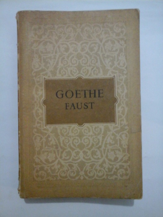 GOETHE - FAUST
