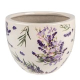 Cumpara ieftin Set 2 ghivece flori ceramica Lavanda 15x11 cm