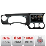 Navigatie Android Jeep Wrangler 2014-2016, 8GB RAM, 128GB, CarPlay