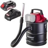 Raider RDP-SWC20 + RDP-R20 - Aspirator 80 mbar + Set 1 acumulator si incarcator Li-Ion 20 V 2 Ah