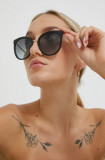 Cumpara ieftin Moschino ochelari de soare femei, culoarea negru