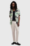 AllSaints pantaloni din l&acirc;nă TALLIS culoarea bej, drept, M002TZ
