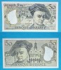 Franta 50 Francs 1990 &#039;Quentin de la Tour&#039; UNC serie: Q.61 993143 p#152