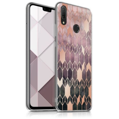 Husa pentru Huawei Y9 (2019), Silicon, Multicolor, 49206.02 foto