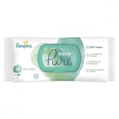 Servetele umede PAMPERS Aqua Pure (48buc) foto