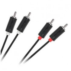 Cablu Cabletech 2x RCA Male - 2x RCA Male 1.8m foto