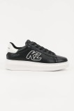 Karl Lagerfeld sneakers din piele KAPRI MENS culoarea negru, KL52535A