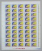 TIMBRE ROM&Acirc;NIA LP856/1974 Expoziția Filatelică EUROMAX -Coală 50 timbre -MNH, Nestampilat