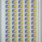 TIMBRE ROM&Acirc;NIA LP856/1974 Expoziția Filatelică EUROMAX -Coală 50 timbre -MNH