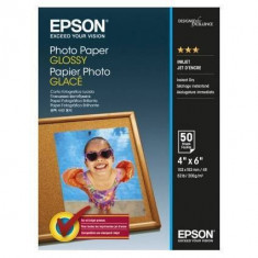 Consumabil Epson Hartie foto GLOSSY 10x15 CM 50 SHEETS foto