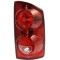 Stop spate lampa Dodge Ram, 01.2006-08.2008, spate, omologare SAE, fara suport bec, tip USA, 55277302AB; 55277302AC, Dreapta