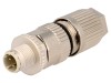 Conector M12 4-PIN Ethernet IP67 HARTING Tata Dreapta Ecranat Cod D