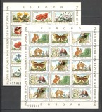 Romania.1983 Flora si fauna-coli mici XR.896
