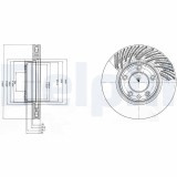 DELPHI BG9949 Disc frana