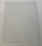 Foi transparente LUX pentru o bancnotă 1C &ndash; 185x252 mm , 10 buc &ndash; format OPTIMA
