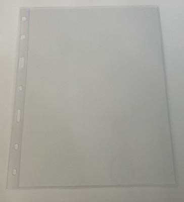 Foi transparente LUX pentru o bancnotă 1C &amp;ndash; 185x252 mm , 10 buc &amp;ndash; format OPTIMA foto