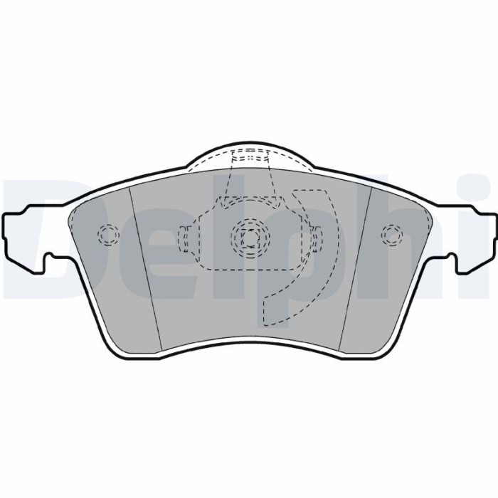 DELPHI LP1092 set placute frana,frana disc