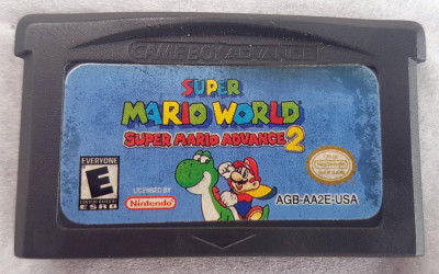 Joc Game Boy ADVANCE Super Mario World Super Mario Advance 2 AGB-022 foto