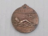 (M9) MEDALIE ROMANIA - COMITETUL PENTRU CULTURA FIZICA SI SPORT - CAMP. JUDETENE RPR 1950 - NETERMINATA, MAI RARA