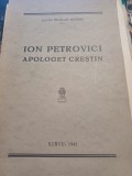 diacon Nicolae Modoiu - Ion Petrovici, apologet creștin