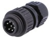 Conector circular IP67 cu 7 pini pe cablu