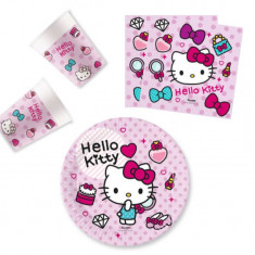 Set vesela petrecere Hello Kitty Fashion 36 Piese