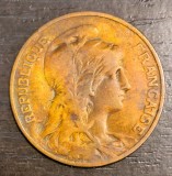 Moneda Franta - 10 Centimes 1909 - An mai rar, Europa