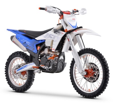 Motocicleta Cross/Enduro Asix XR99, 300cc, roti 21/18&amp;quot;, culoare alb/albastru, po... Cod Produs: MX_NEW XR-99-300-21/18/3 foto