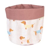 Cumpara ieftin Cos bumbac multicolor Catelusi &Oslash; 15x16 cm