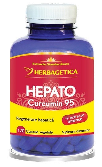 HEPATO+ CURCUMIN&#039;95 120cps HERBAGETICA