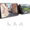 Husa de protectie Clear View Standing pentru Samsung Galaxy S8 Plus - Black