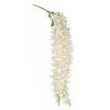 Cumpara ieftin Floare artificiala crem verde 80 cm