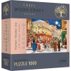 PUZZLE TREFL DIN LEMN 1000 PIESE STRADA PREGATITA DE CRACIUN SuperHeroes ToysZone