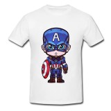 Tricou &quot; Drawing captain america cartoon &quot;