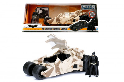 Batmobilul cu figurina si camuflaj foto