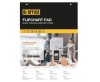 Hartie Flipchart Bi-Office A1, 4 blocuri x 20 coli, 55 g/m&sup2;, Alba, Perforata, Produs UE - RESIGILAT