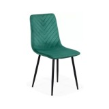 Scaun living BUC 208, catifea, baza metalica