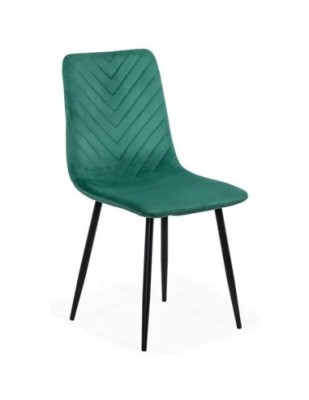 Scaun living BUC 208, catifea, baza metalica foto