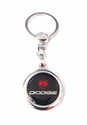 Breloc Premium metal inoxidabil compatibil Dodge multicolor foto