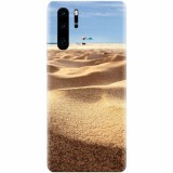 Husa silicon pentru Huawei P30 Pro, Beach Sand Closeup Holiday