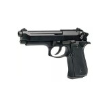 Bricheta Pistol Anti-Vant Tip Revolver, Beretta, Negru, Marime Naturala Scara 1 la 1