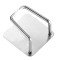 Organizator compact de bucătărie eMazing: cu adeziv, carlig-suport pentru burete, accesorii bucătărie, dimensiuni 5x5x3,5 cm, oțel Inoxidabil, gri