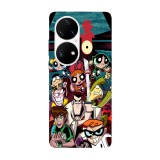Husa compatibila cu Huawei Nova Y70 model Old cartoons Part 4, Silicon, TPU, Viceversa, Transparent, Carcasa