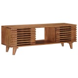 vidaXL Cabinet TV cu depozitare cu ușă natural 105 x 30 x 35 cm 42020064