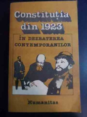 Constitutia Din 1923 In Dezbaterea Contemporanilor - Colectiv ,546546 foto