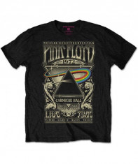 Tricou Unisex Pink Floyd: Carnegie Hall Poster foto