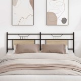 vidaXL Tăblie de pat de schimb din Stejar Sonoma 160 cm Lemn prelucrat și oțel 4106827